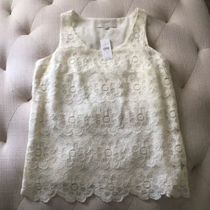 NWOT Loft sleeveless top